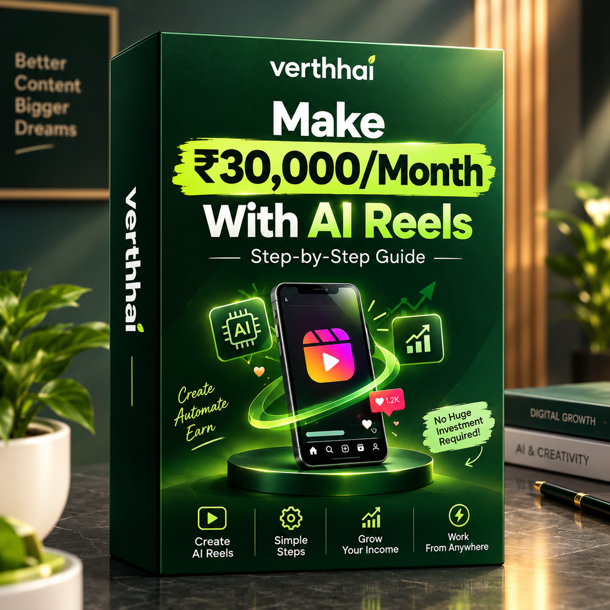 Make ₹30,000/Month With AI Reels — Step-by-Step Guide
