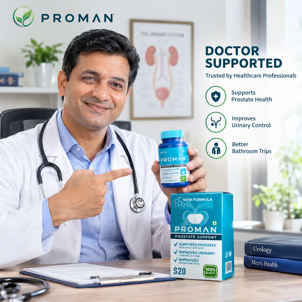 PROMAN ™ | Supports Normal Prostate Function and Boosts Strength