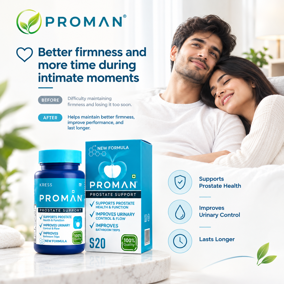 PROMAN ™ | Supports Normal Prostate Function and Boosts Strength